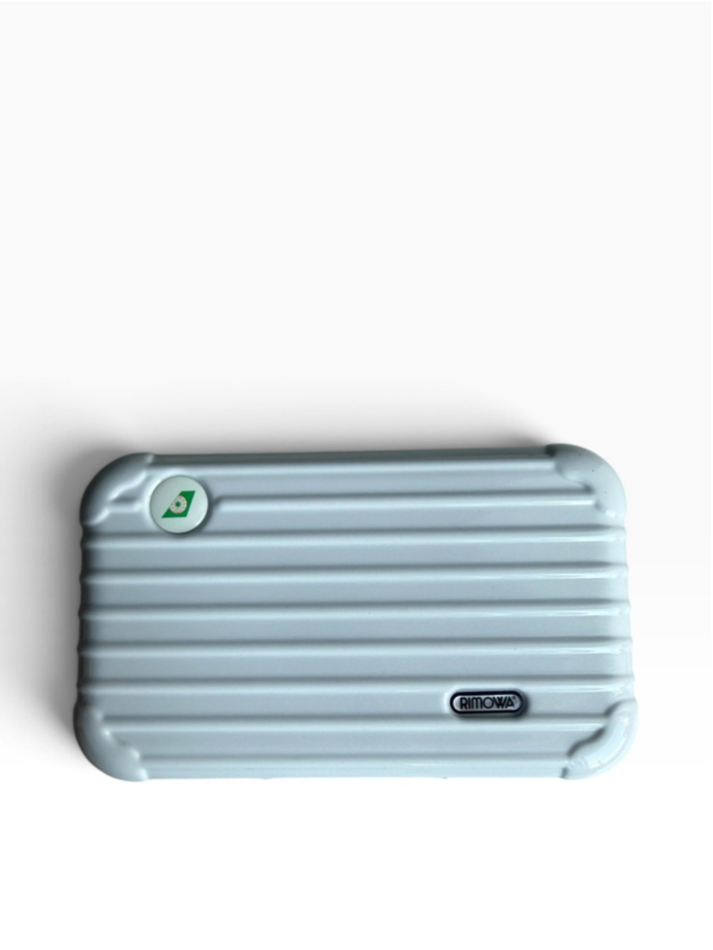 RIMOWA x EVA Air First Class Amenity Kit Hard Case White Travel Pouch New